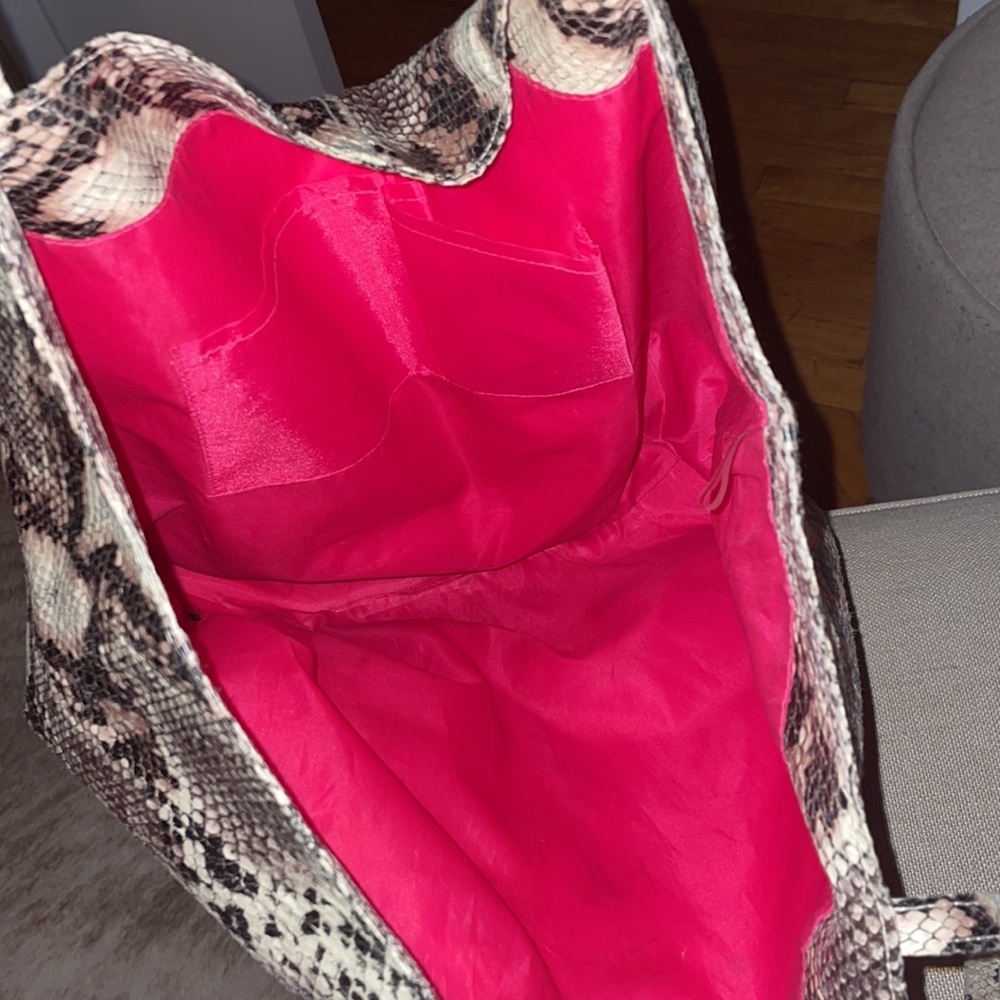 Large Python Print Tote - image 5